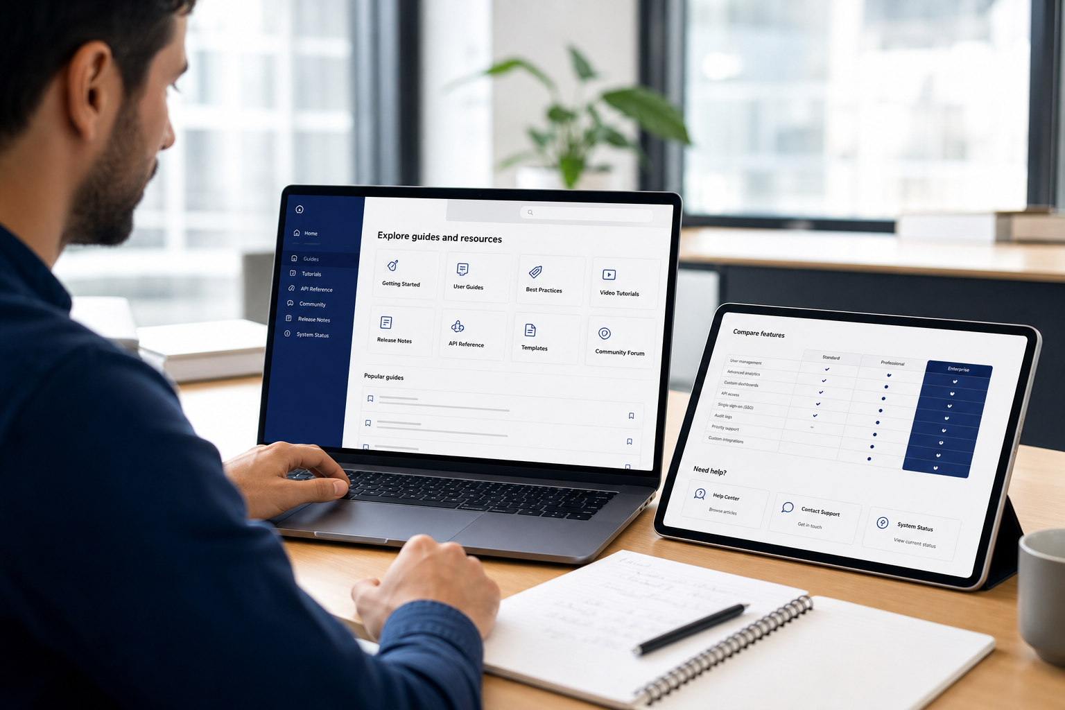 Learning resources and product documentation